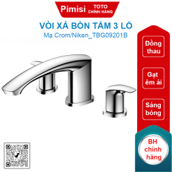 Vòi xả bồn tắm TOTO TBG09201B 3 lỗ