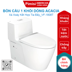 Bồn cầu American Standard VF-1808T (VF1808T) 1 khối dòng Acacia xả xoáy