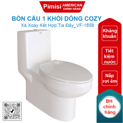Bồn cầu American Standard VF-1858 (VF1858) 1 khối dòng Cozy