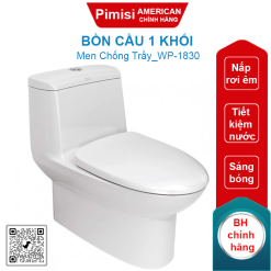 Bồn cầu American Standard WP-1830 (WP1830) 1 khối dòng Milano