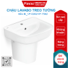 Chậu lavabo American Standard VF-0262/VF-7062 treo tường