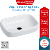 Chậu lavabo American Standard WP-F626 (WPF626) IDS Clear đặt bàn
