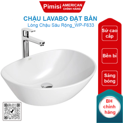 Chậu lavabo American Standard WP-F633 (WPF633) Neo Modern đặt bàn