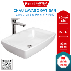 Chậu lavabo American Standard WP-F650 (WPF650) Milano đặt bàn