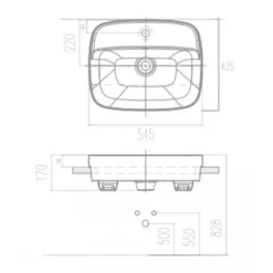 Alternative view of Chậu lavabo American Standard VF-0320 (VF0320) Signature bán âm