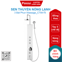 Sen thuyền COTTO CT841N nóng lạnh tay sen 3 chức năng