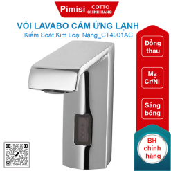 Vòi lavabo cảm ứng COTTO CT4901AC lạnh dùng điện