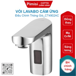 Vòi lavabo cảm ứng COTTO CT4902AC 220V