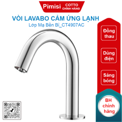 Vòi lavabo cảm ứng COTTO CT4907AC lạnh dùng điện