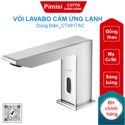 Vòi lavabo cảm ứng COTTO CT4917AC lạnh dùng điện