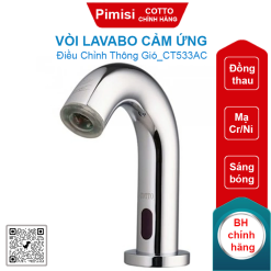 Vòi lavabo cảm ứng COTTO CT533AC lạnh dùng điện