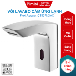 Vòi lavabo cảm ứng COTTO CT537NXAC lạnh 220V