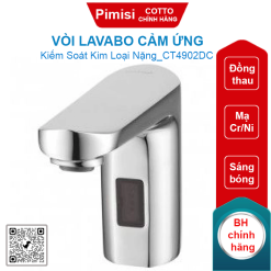 Vòi lavabo cảm ứng Cotto CT4902DC PIN