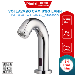 Vòi lavabo cảm ứng Cotto CT4916DC lạnh dùng pin