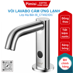 Vòi lavabo cảm ứng Cotto CT4923DC lạnh dùng PIN