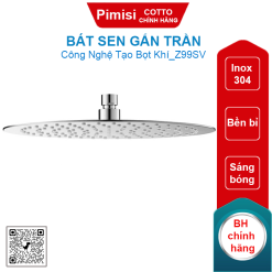 Bát sen Cotto Z99SV gắn trần tròn 300mm
