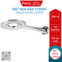 Bát sen gắn tường Cotto Z24#CR đèn Led