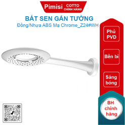 Bát sen gắn tường Cotto Z24#WH đèn Led màu trắng