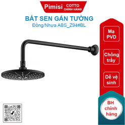 Bát sen gắn tường Cotto Z94#BL màu đen