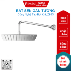 Bát sen gắn tường Cotto Z98S hình vuông 300mm