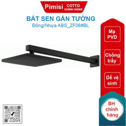 Bát sen gắn tường Cotto ZF06#BL màu đen
