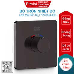 Bộ trộn nhiệt độ American Standard FFAS0930HG âm tường EasySET màu xám đen