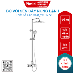Bộ vòi sen cây American Standard WF-1772 (WF1772) liền khối nóng lạnh