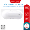 Bồn tắm xây Cotto BH224PP(H) 1.6M có tay vịn Mone
