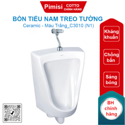 Bồn tiểu nam Cotto C3010 (N1) treo tường