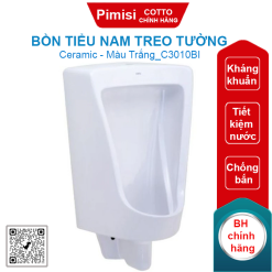 Bồn tiểu nam Cotto C3010BI Marasha treo tường