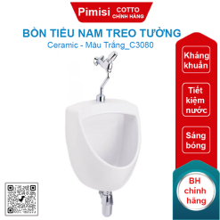 Bồn tiểu nam Cotto C3080 Baron treo tường