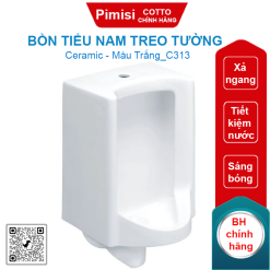 Bồn tiểu nam Cotto C313 Natasha treo tường