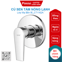 Củ sen tắm Cotto CT1162A nóng lạnh