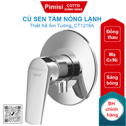 Củ sen tắm Cotto CT1216A nóng lạnh