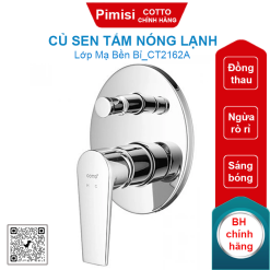 Củ sen tắm Cotto CT2162A nóng lạnh