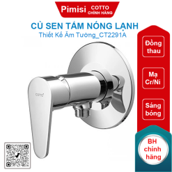 Củ sen tắm Cotto CT2291A nóng lạnh