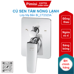 Củ sen tắm Cotto CT2323A nóng lạnh