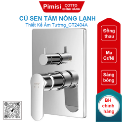 Củ sen tắm Cotto CT2404A nóng lạnh
