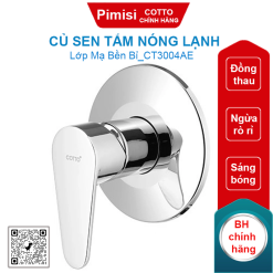 Củ sen tắm Cotto CT3004AE nóng lạnh
