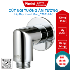 Cút nối tường Cotto CT621(HM) âm tường