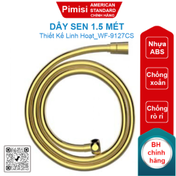 Dây sen American Standard WF-9127CS (WF9127CS) 1.5 mét màu vàng