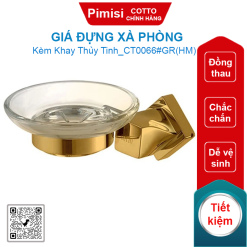 Giá đựng xà phòng Cotto CT0066#GR(HM) màu vàng