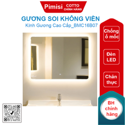 Gương soi Cotto BMC16B07 NGANG Led không viền