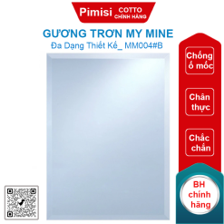 Gương soi Cotto MM004#B trơn My Mine