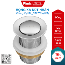 Họng xả Cotto CT6702N(HM) nút nhấn