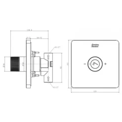 Alternative view of Nút điều chỉnh tay sen American Standard FFAS0925 EasySET
