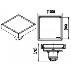 Alternative view of Thoát sàn Cotto CT6405Z2P(HM)