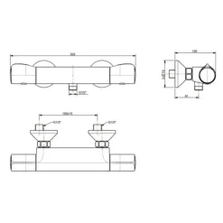 Alternative view of Vòi sen tắm American Standard WF-4950 (WF4950) Temptacion cảm biến nhiệt