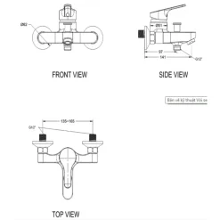 Alternative view of Vòi sen tắm American Standard WF-1411 (WF-1411) Concept nóng lạnh