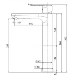 Alternative view of Vòi rửa lavabo American Standard WF-0703 (WF0703) Neo Modern nóng lạnh